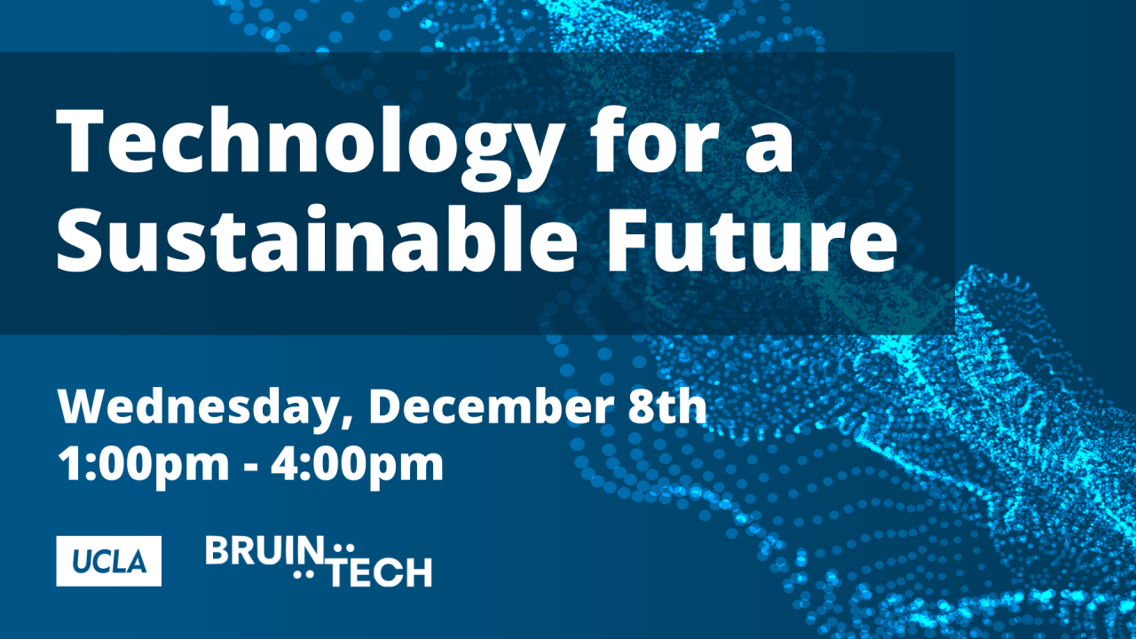 Technology for a Sustainabible Future